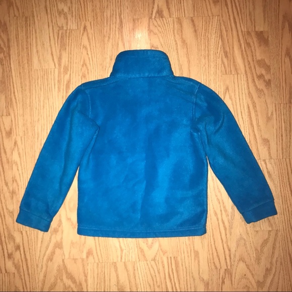Columbia Turquoise Fleece Jacket, Size XXS (4/5) - Picture 2 of 4